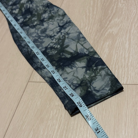 lululemon athletica Wunder Under Misty Moss Sea Steel High Rise Leggings - Picture 7 of 8